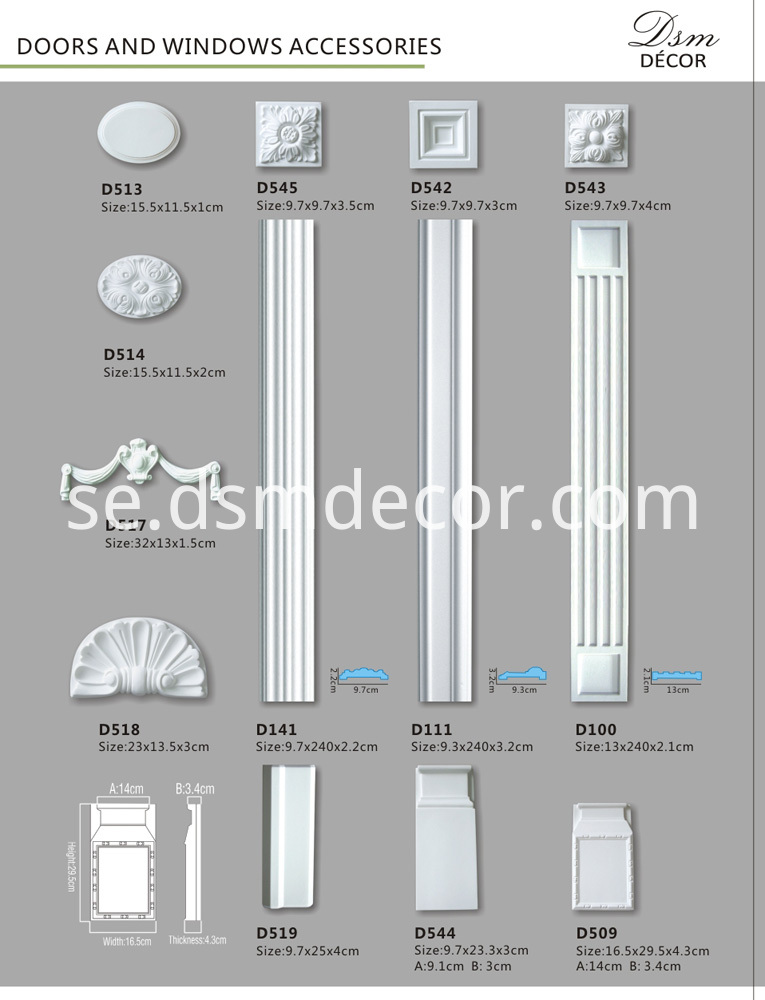 Architrave Corner Block Architrave Corner Block